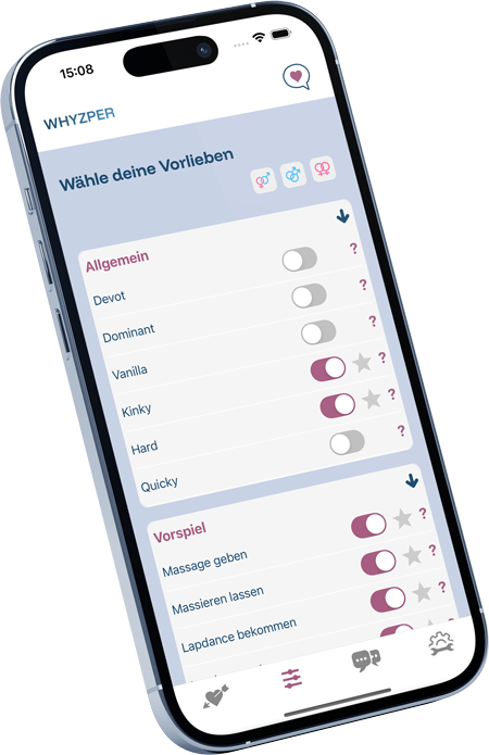 Whyzper Vorlieben entdecken