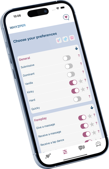 Explore desires with Whyzper